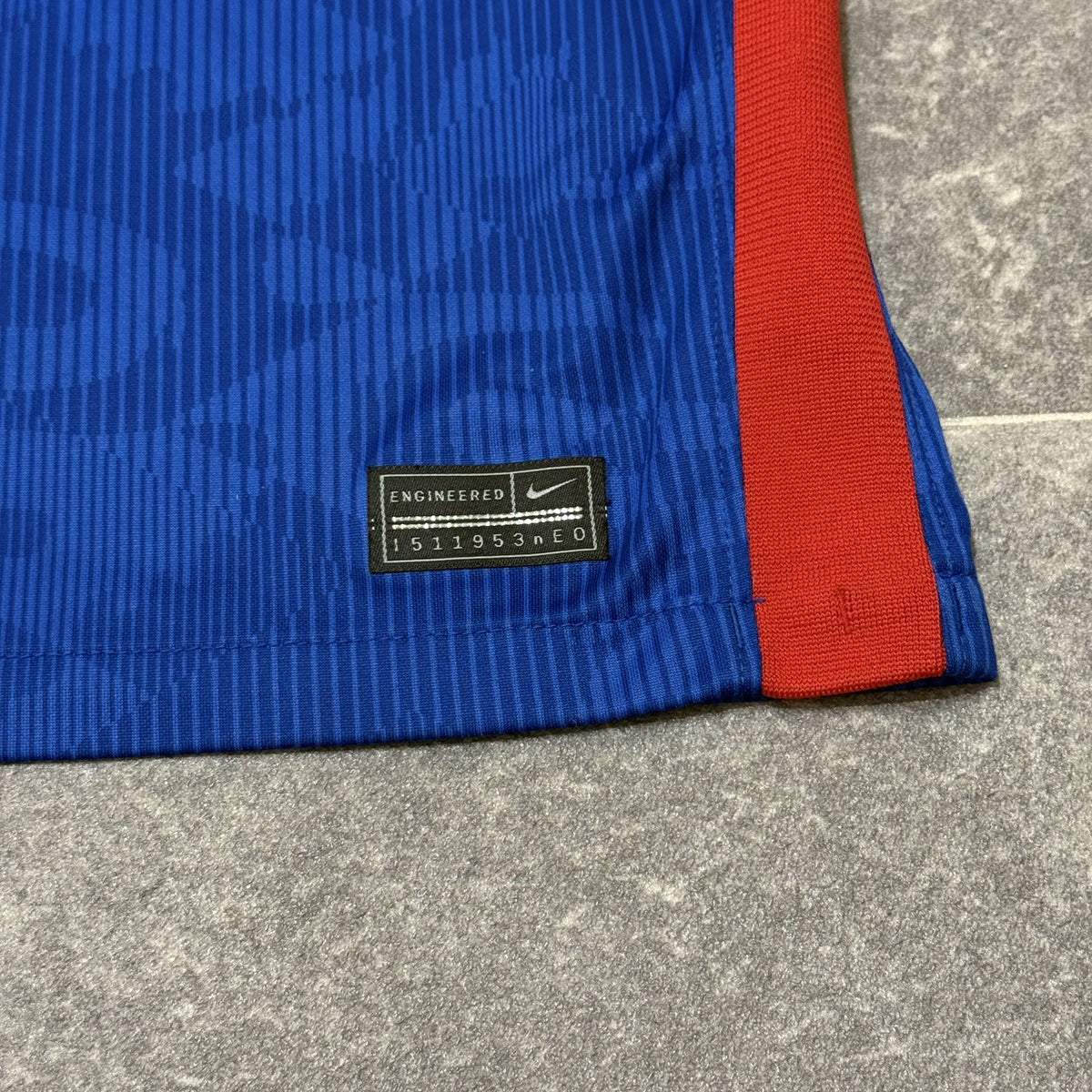 England National Football 2020/21 Away Kit Shirt Blue Size SMALL Nike Euros