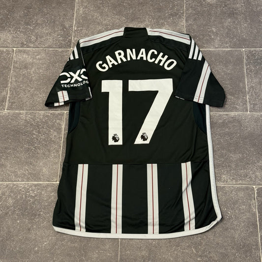2023-24 Manchester United adidas Away Shirt Garnacho #17 Medium Men’s
