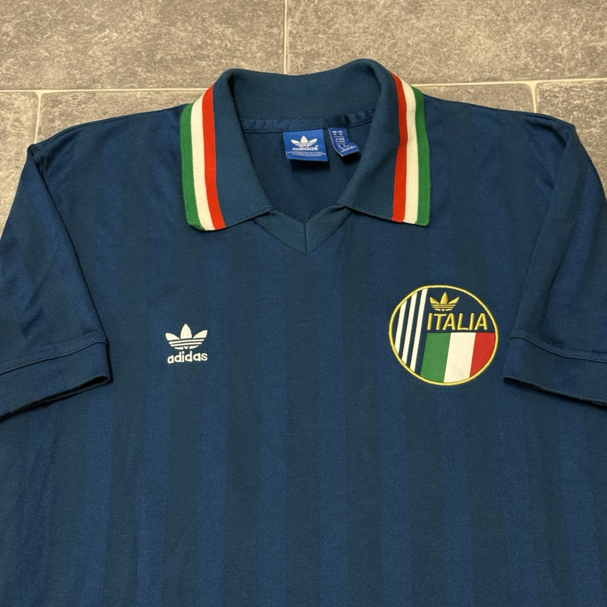 Adidas Italy National Team Shirt Mens Medium #10