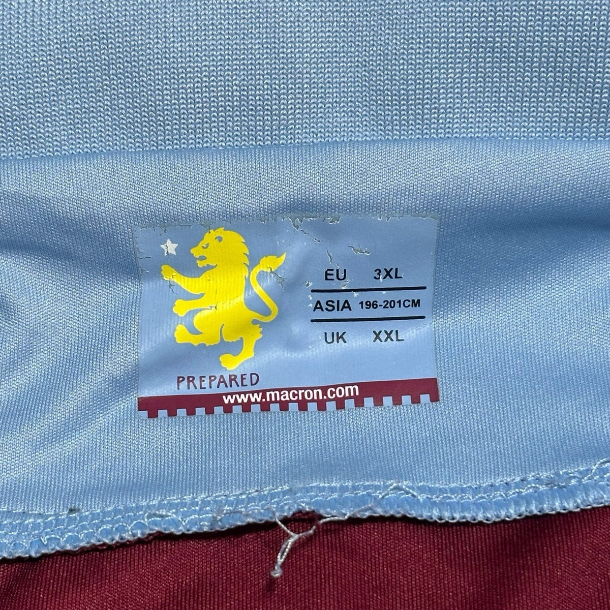 Aston Villa Football Shirt XXL 2012-13 HOME Soccer Jersey Adults