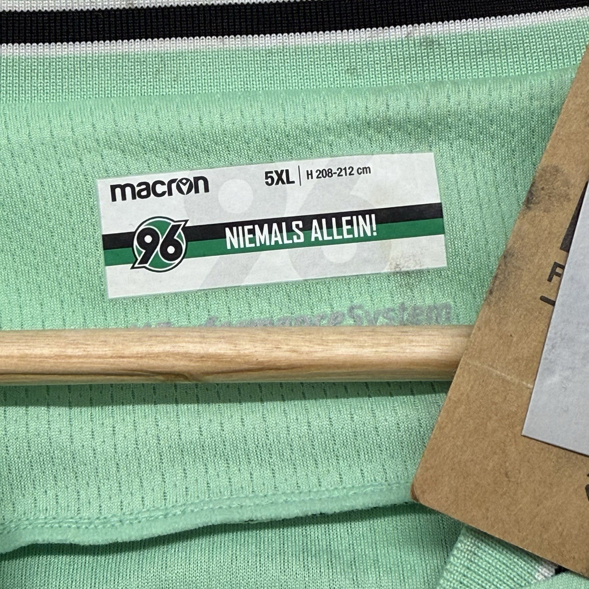 Hannover 96 Away Third Jersey Shirt 5XL Macron New With Tags