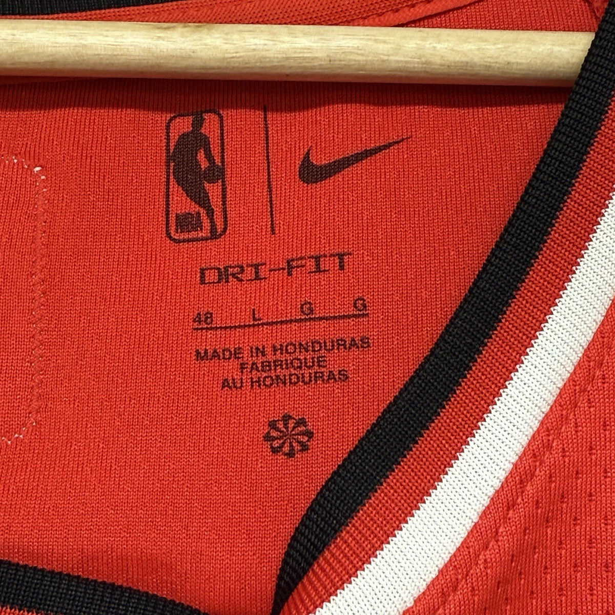Nike ICON NBA Chicago Bulls City Edition Zach Lavine Jersey Large Adults
