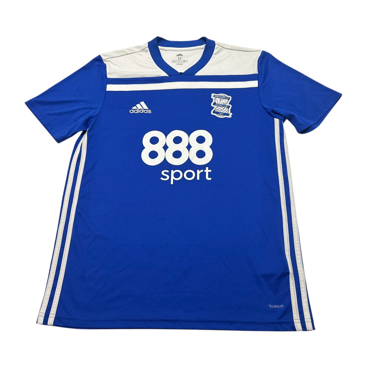 Birmingham City 2018/2019 Home Football Shirt Adidas Size Medium