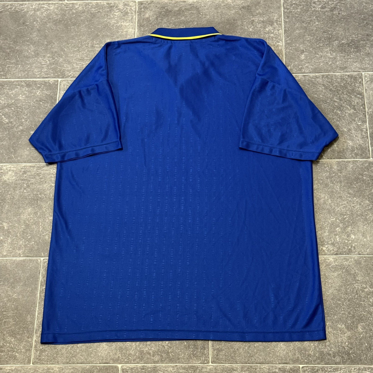 Score Draw Chelsea 1997 FA Cup Final Retro Football Shirt XXL 2XL Mens