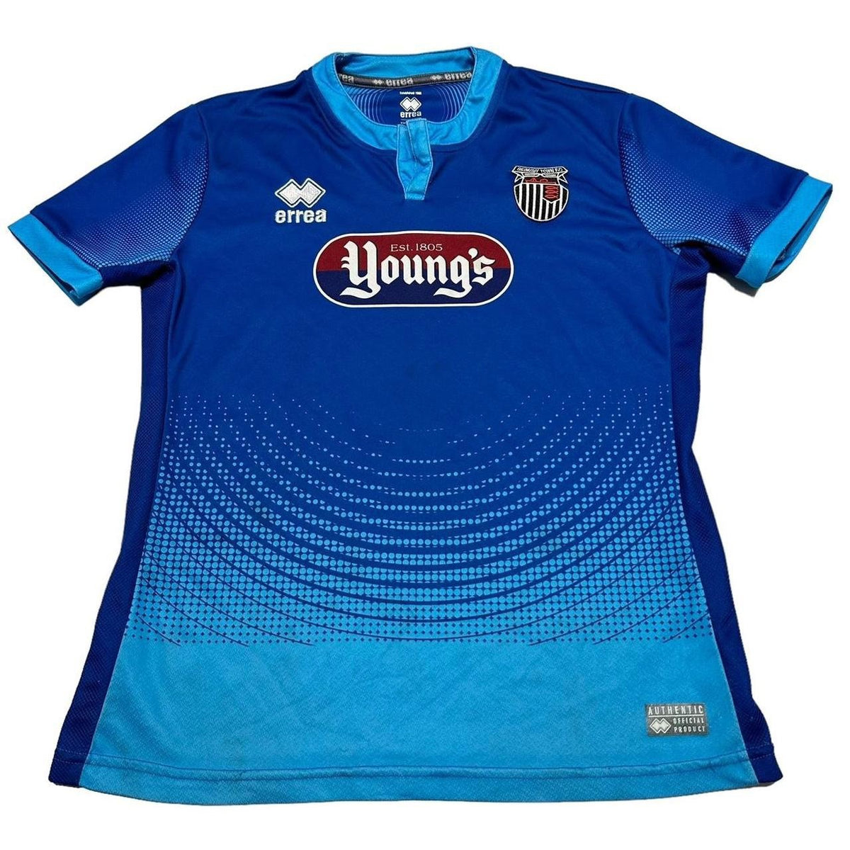 Grimsby Town 2017/18 Away Shirt XS Football Jersey ERREA