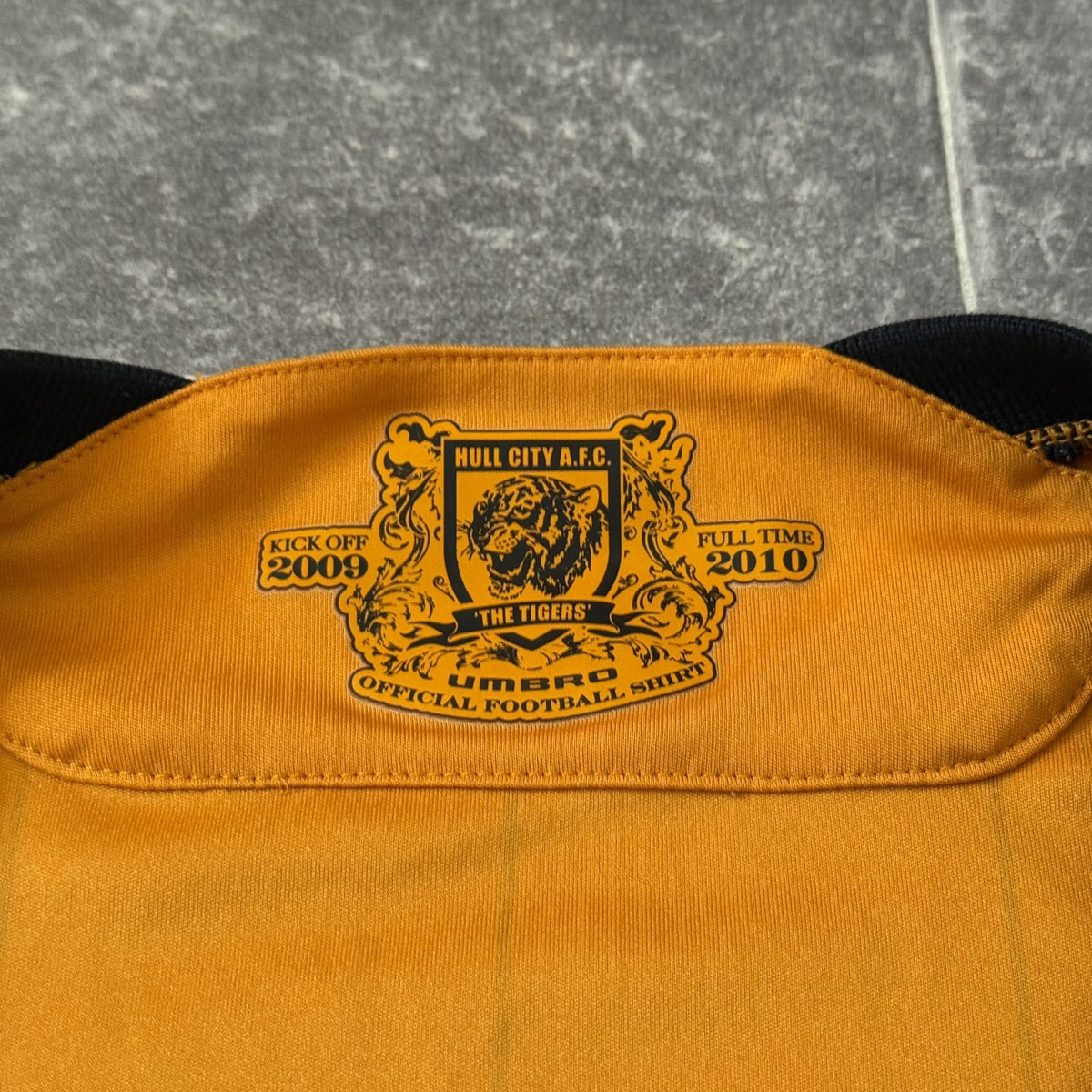 Hull City 2009/10 Home Football Shirt Umbro Soccer Jersey Size XXL