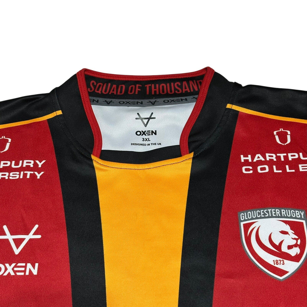 Gloucester Rugby Shirt Mens 3XL Oxen 2021 2022 European Jersey Kit