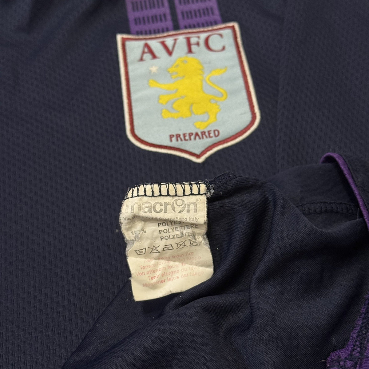 ASTON VILLA 2012/2013 TRAINING SHIRT FOOTBALL JERSEY MEDIUM ADULTS