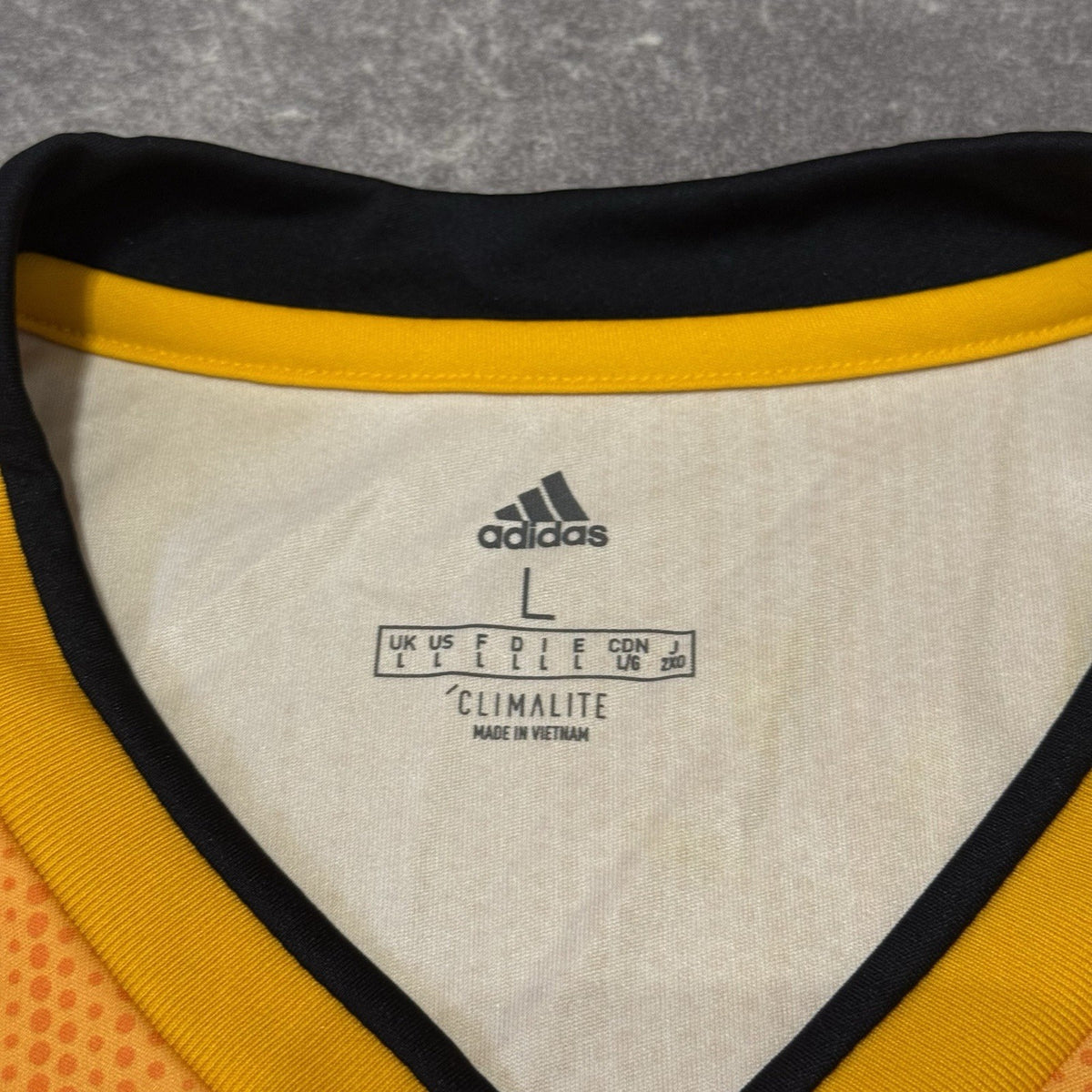 Wolverhampton Wanderers Shirt Mens Large Orange 2020/21 Home Adidas Wolves
