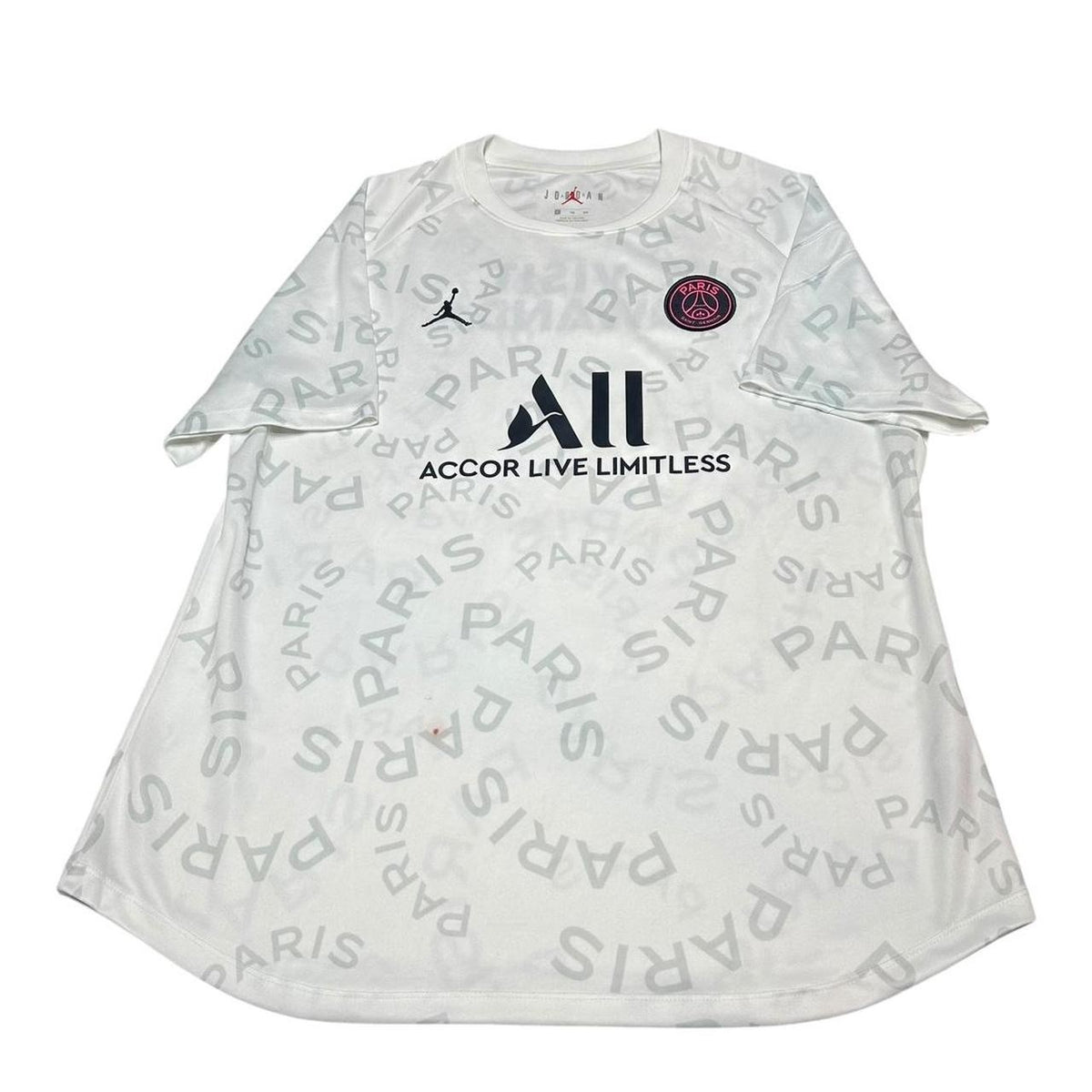 PSG Jordan Training Pre-Match 4th Shirt Jersey 20/21 Size XL Woman’s Football
