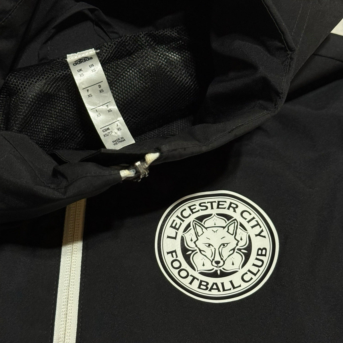 Leicester City 2019 Football Jacket XS Men’s Adidas Football Club Full Zip Coat