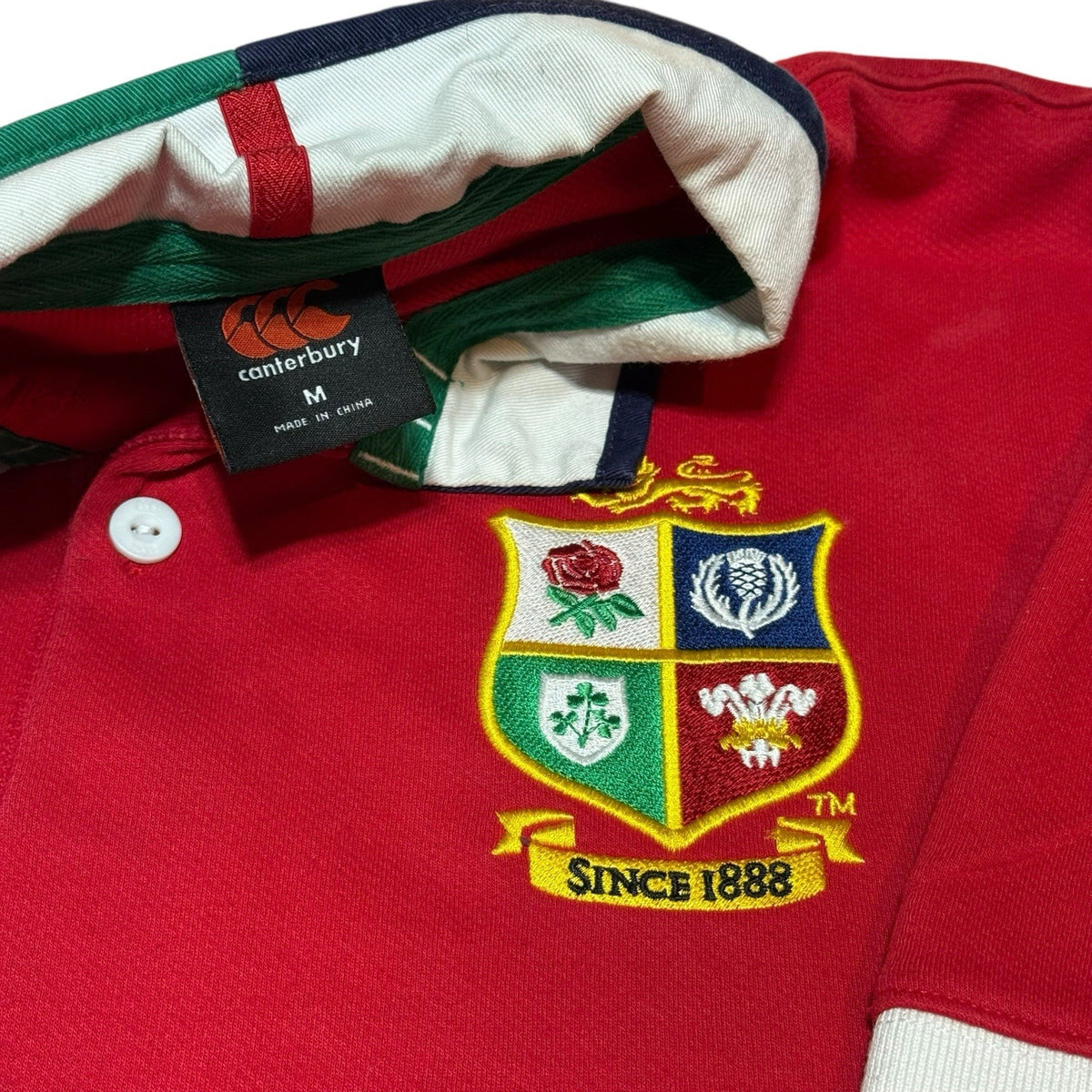 British and Irish Lions Short Sleeve Classic Shirt Size M Medium 2021 Canterbury