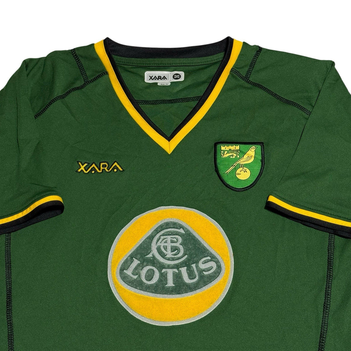 Norwich City Away Football Shirt 2003/04 Woman’s 14 Xara Vintage Original