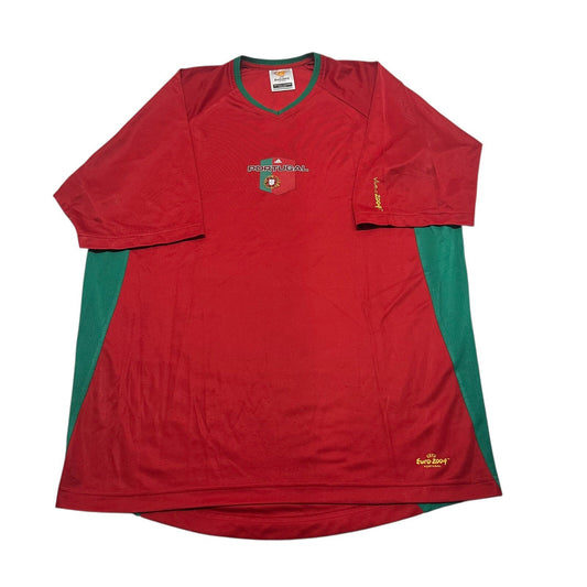 PORTUGAL NATIONAL TEAM SHIRT EURO 2004 SOCCER JERSEY FOOTBALL SHIRT M Adidas