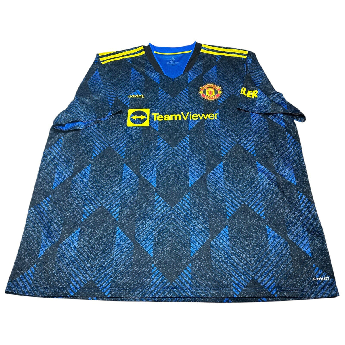 MENS ADIDAS MANCHESTER UNITED FOOTBALL CLUB THIRD JERSEY SIZE 4XL 2022/23