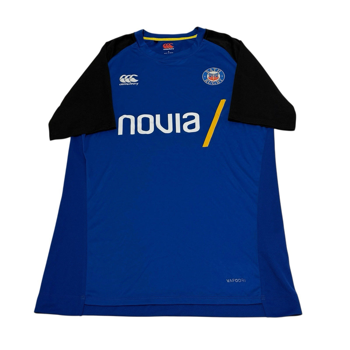 Bath Rugby Training Jersey Fan Rugby Shirt Blue Canterbury Mens Size Large