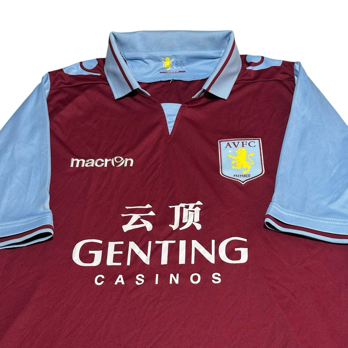 Aston Villa Football Shirt XXL 2012-13 HOME Soccer Jersey Adults