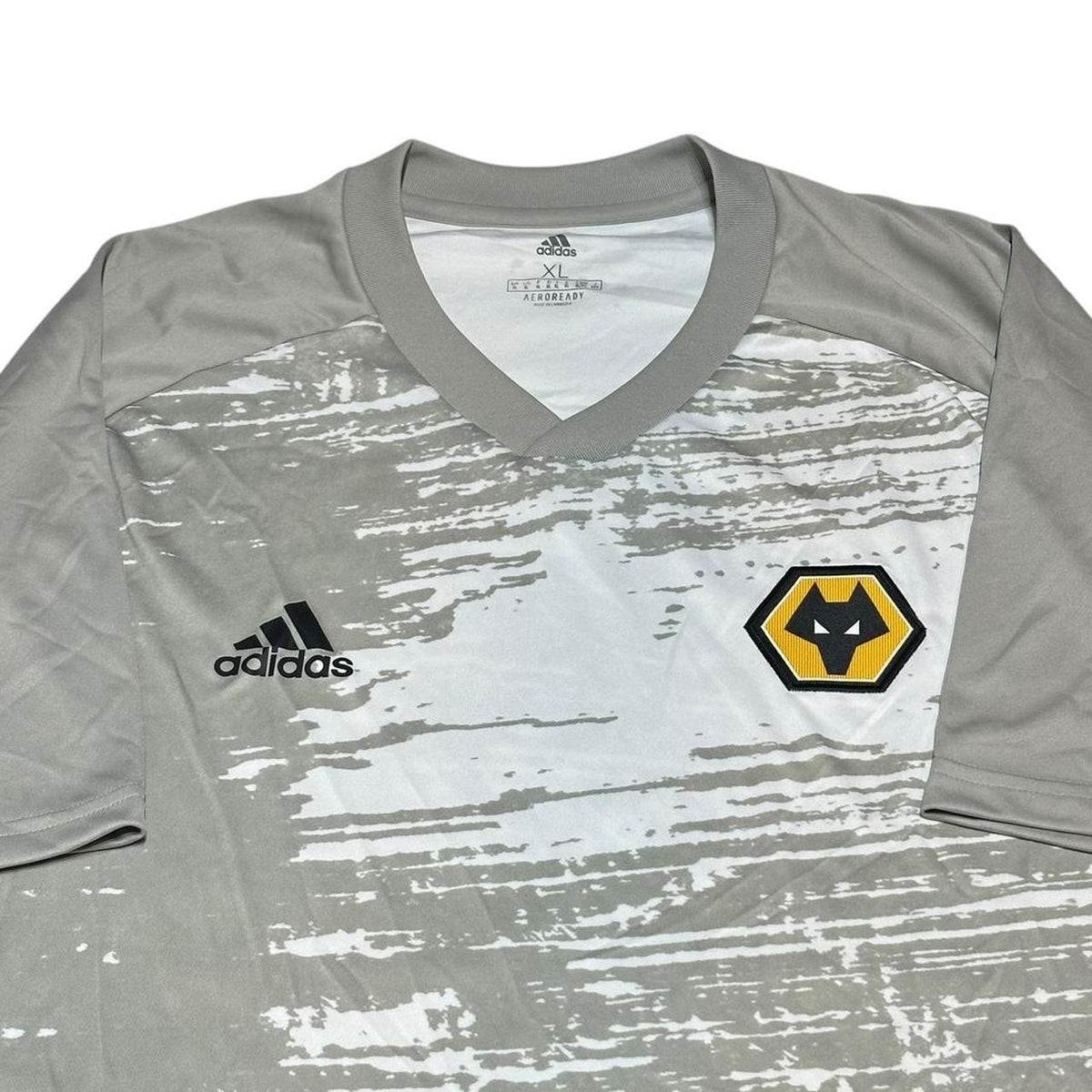 Wolves 20/21 Training Shirt Size XL Men’s Aeroready Adidas Football Jersey