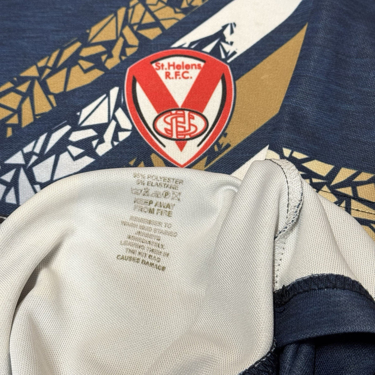 St Helens Rugby Super League Away Shirt 2017 O'Neills Medium Jersey Top Saints