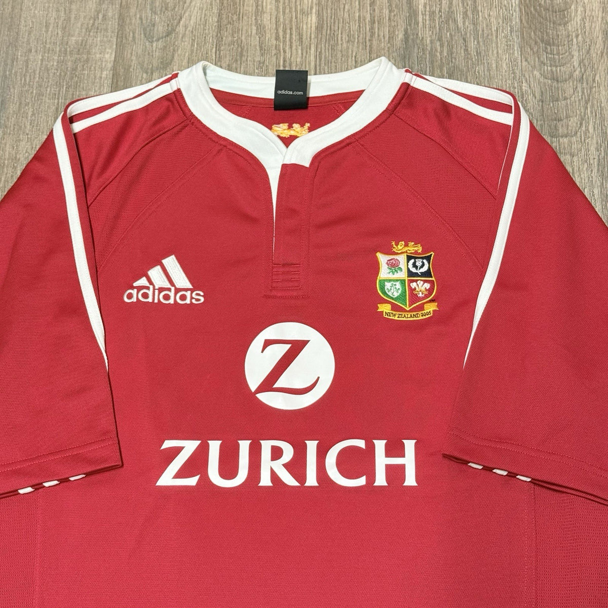 British Irish Lions 2005 New Zealand Tour Edition Rugby Shirt Jersey Large L