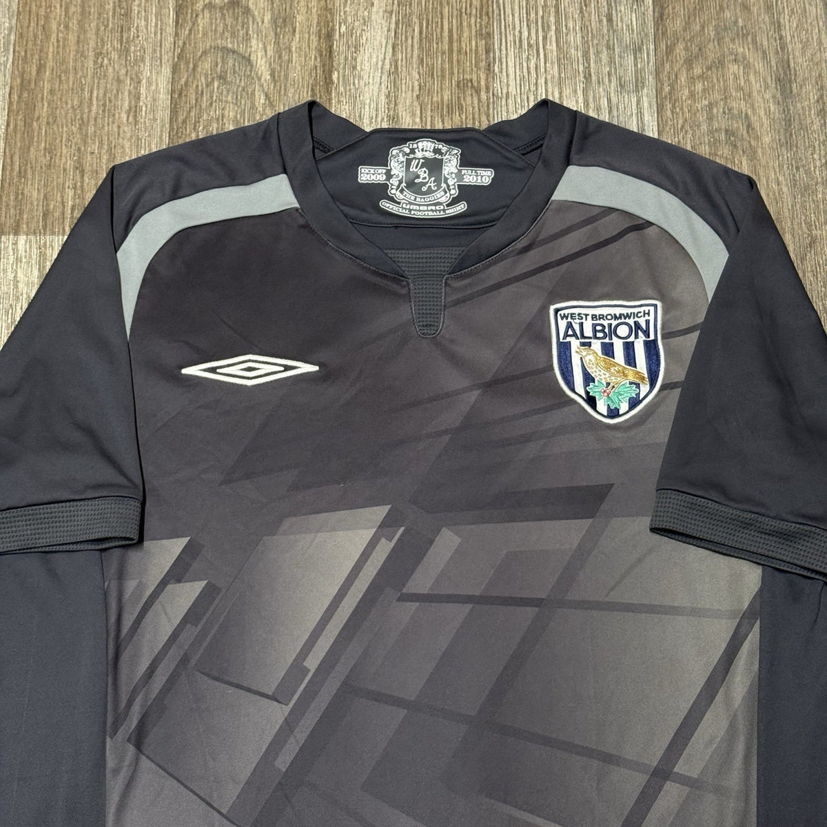 Umbro West Bromwich Albion 2009/10 Goalkeeper Shirt Small WBA FC Football