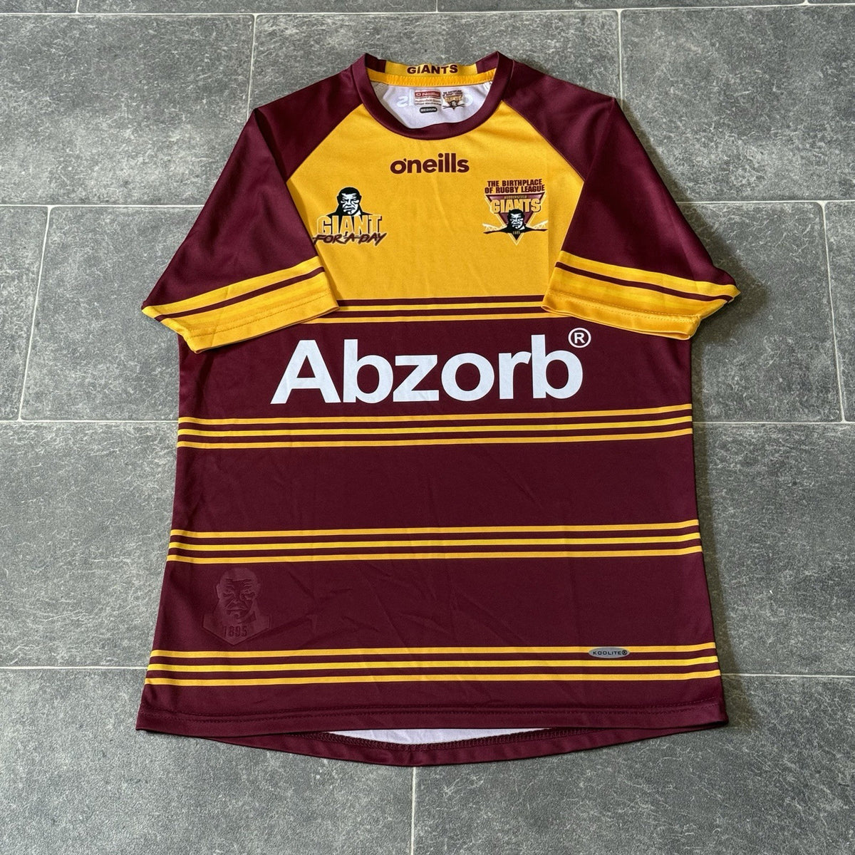 Huddersfield Giants Rugby Jersey Medium Adults O'neills Rugby League Shirt
