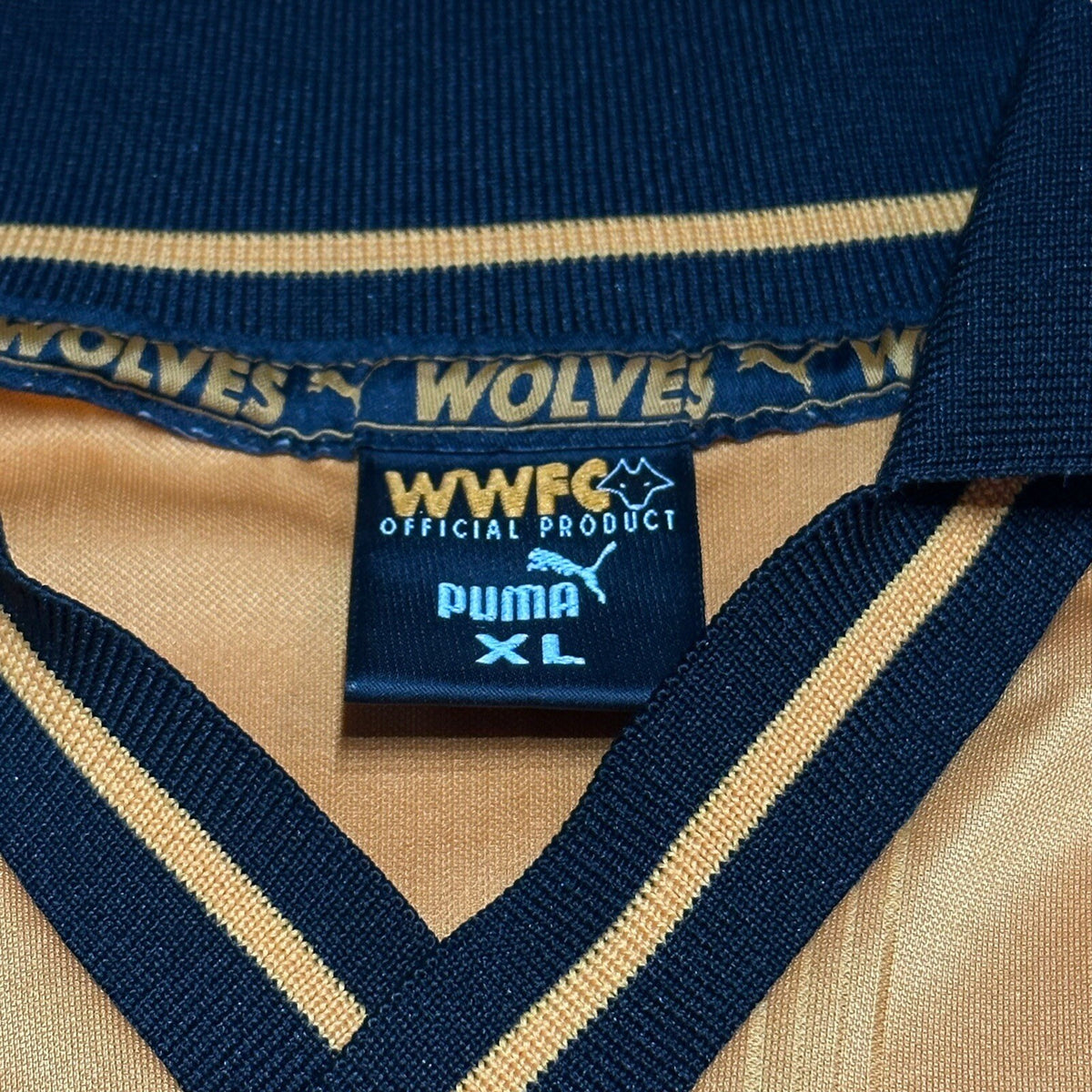 WOLVERHAMPTON WANDERERS 1998 1999 2000 HOME FOOTBALL SHIRT PUMA JERSEY SIZE XL