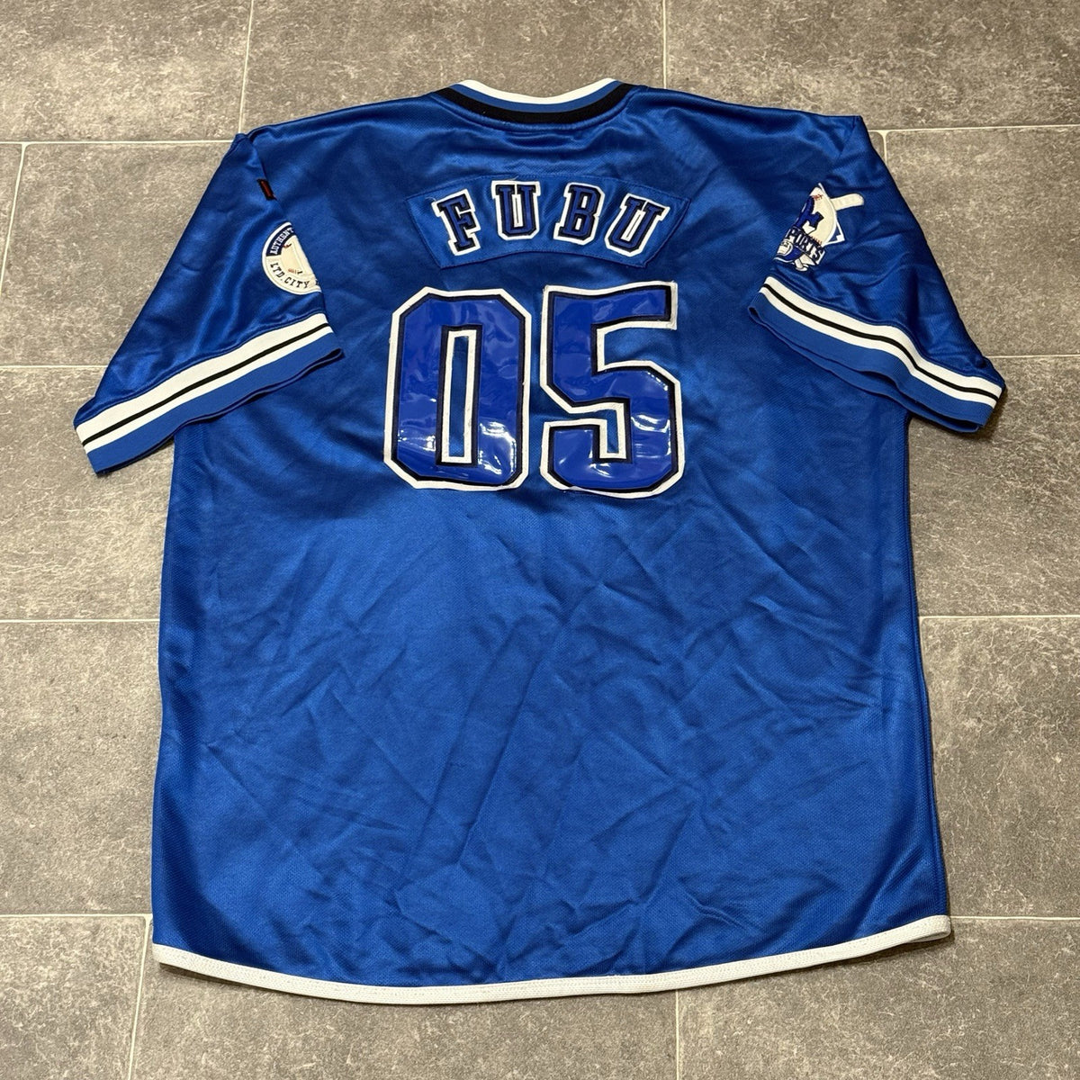 Vintage Fubu Jersey Men XL Dirty South #05 Hip Hop 90s Streetwear Ltd Ed