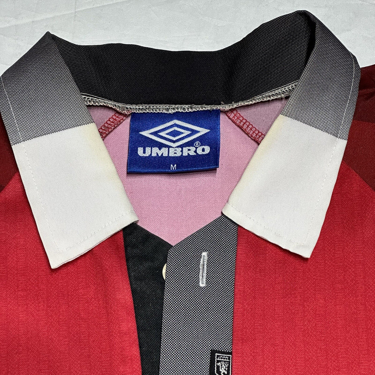 Manchester United 1996-1998 Home Shirt Medium Adult #10 Sherringham