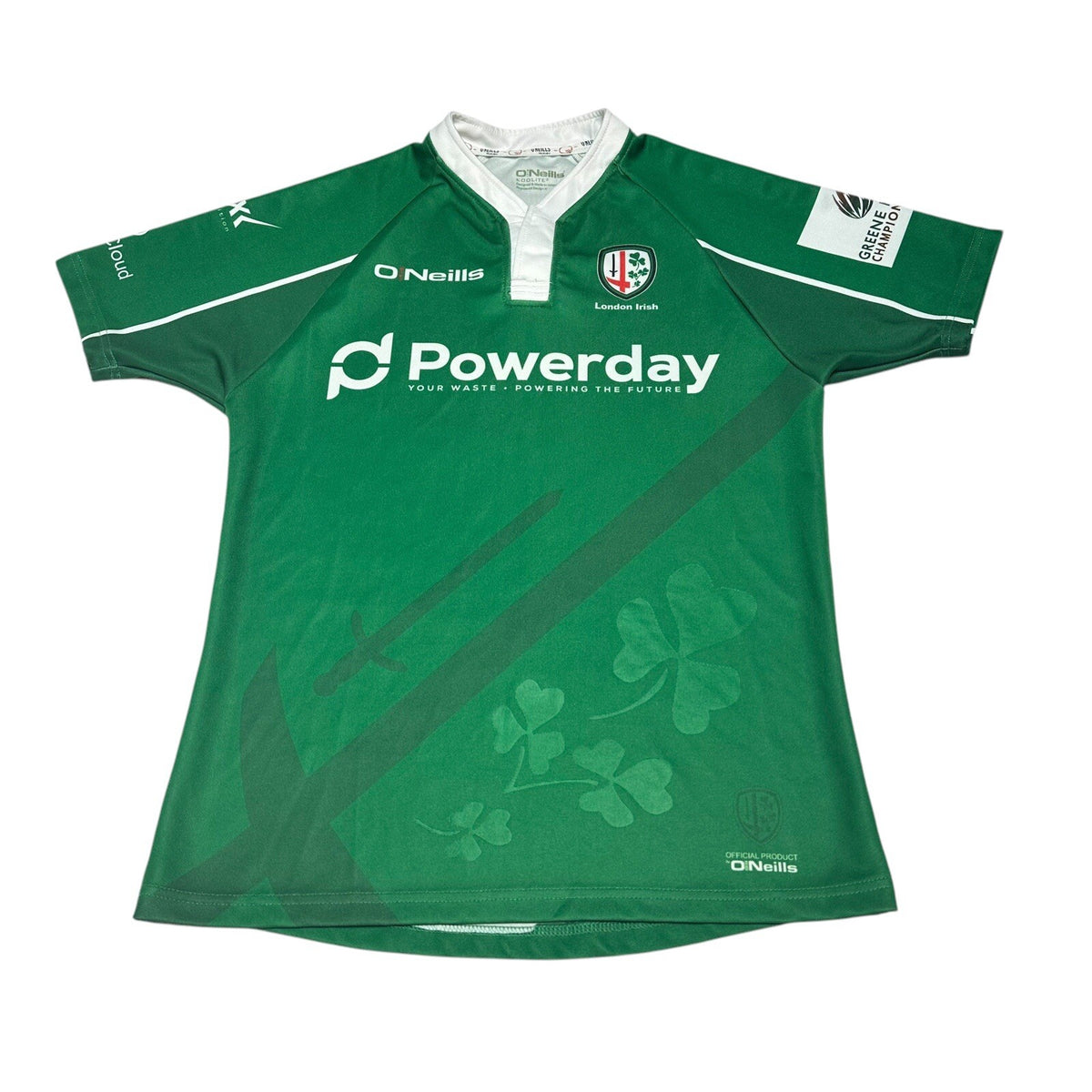 London Irish Rugby Shirt St Patrick's Day Jersey O'Neills Size Small