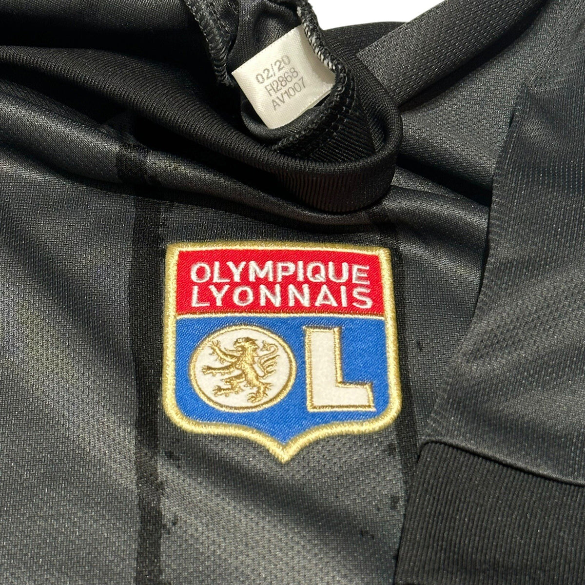 OLYMPIQUE LYONNAIS 2020/2021 AWAY FOOTBALL SHIRT JERSEY WOMANS M UK 12-14 ADIDAS