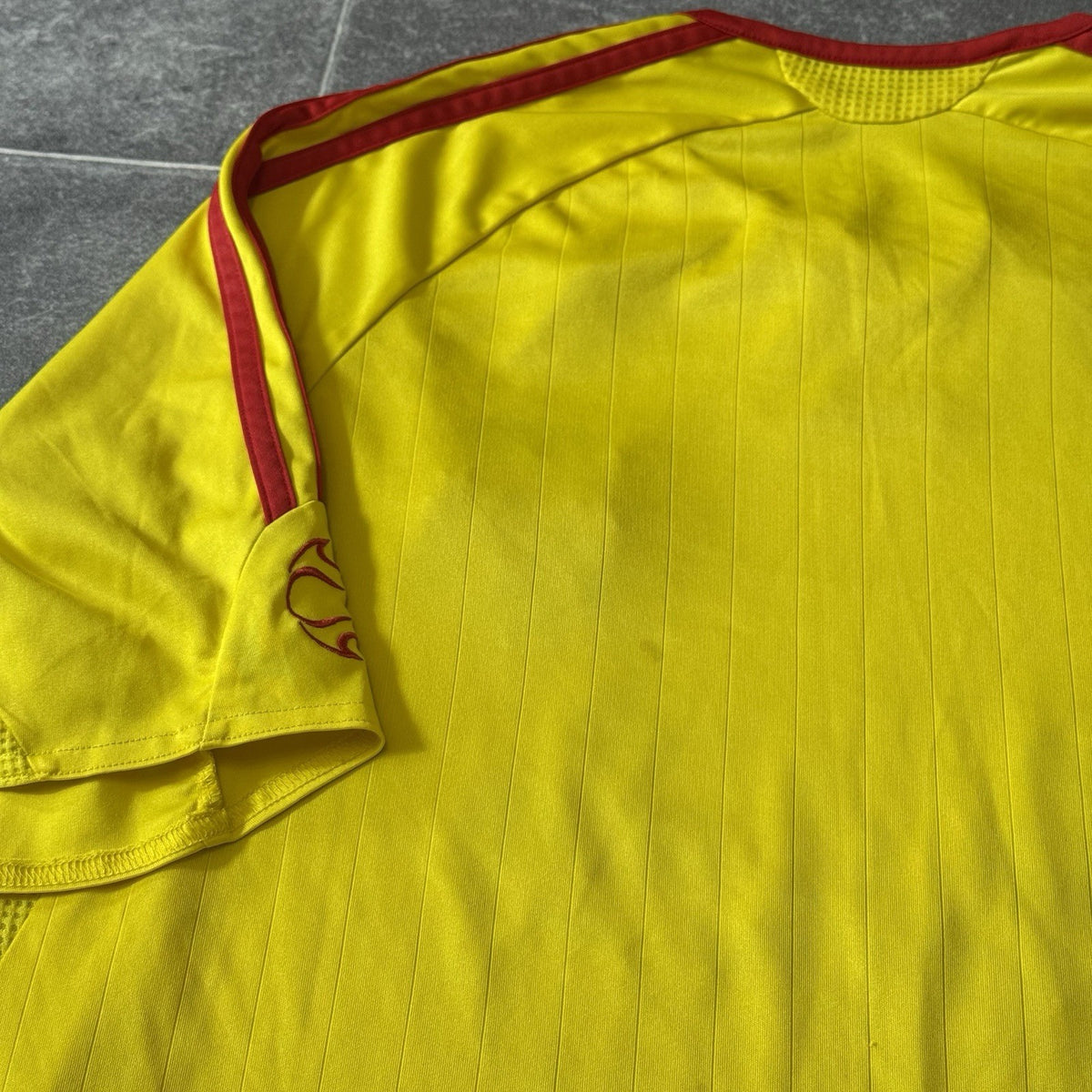 LIVERPOOL 2006 2007 AWAY FOOTBALL SHIRT ADIDAS JERSEY SIZE MEDIUM