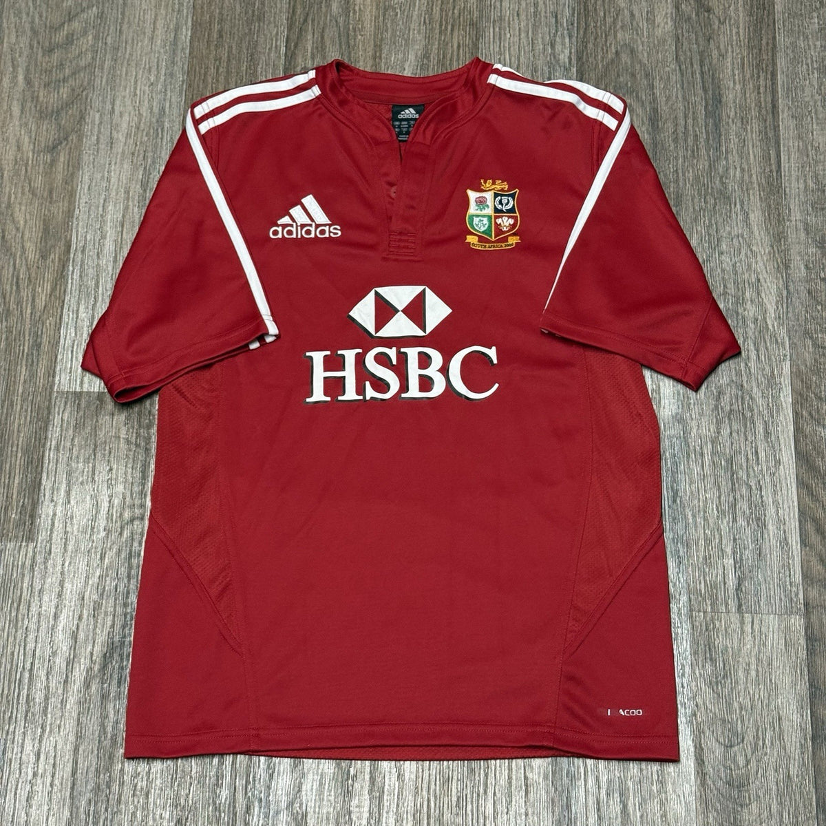 British And Irish Lions 2009 South Africa Tour Replica Rugby Shirt Size S Adidas