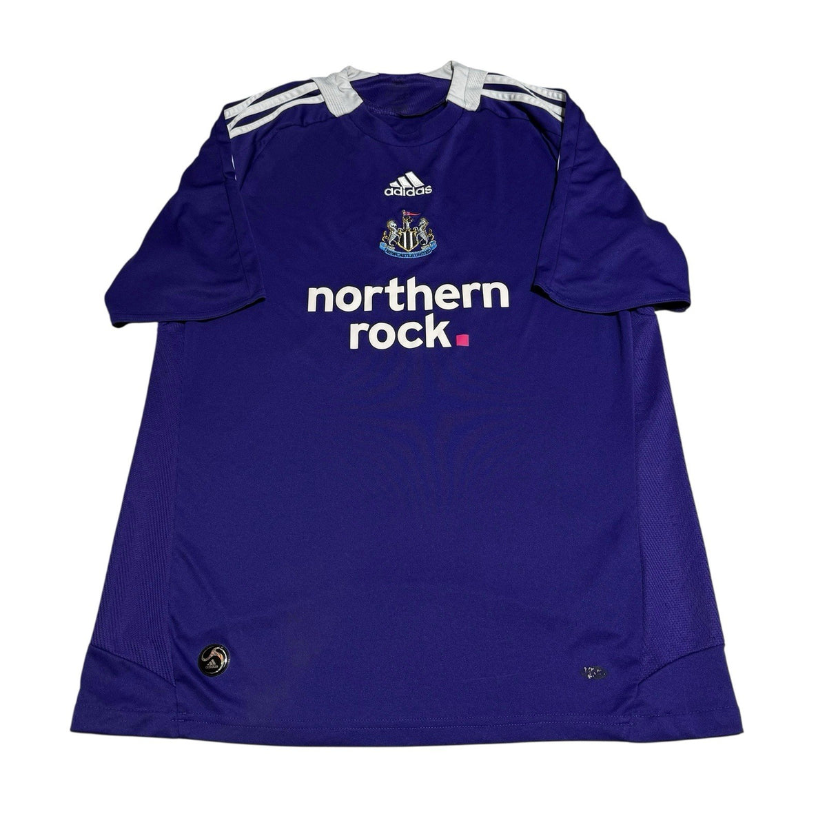 NEWCASTLE UNITED ADIDAS 2008-09 AWAY SHIRT FOOTBALL JERSEY SIZE M/L JONAS 18