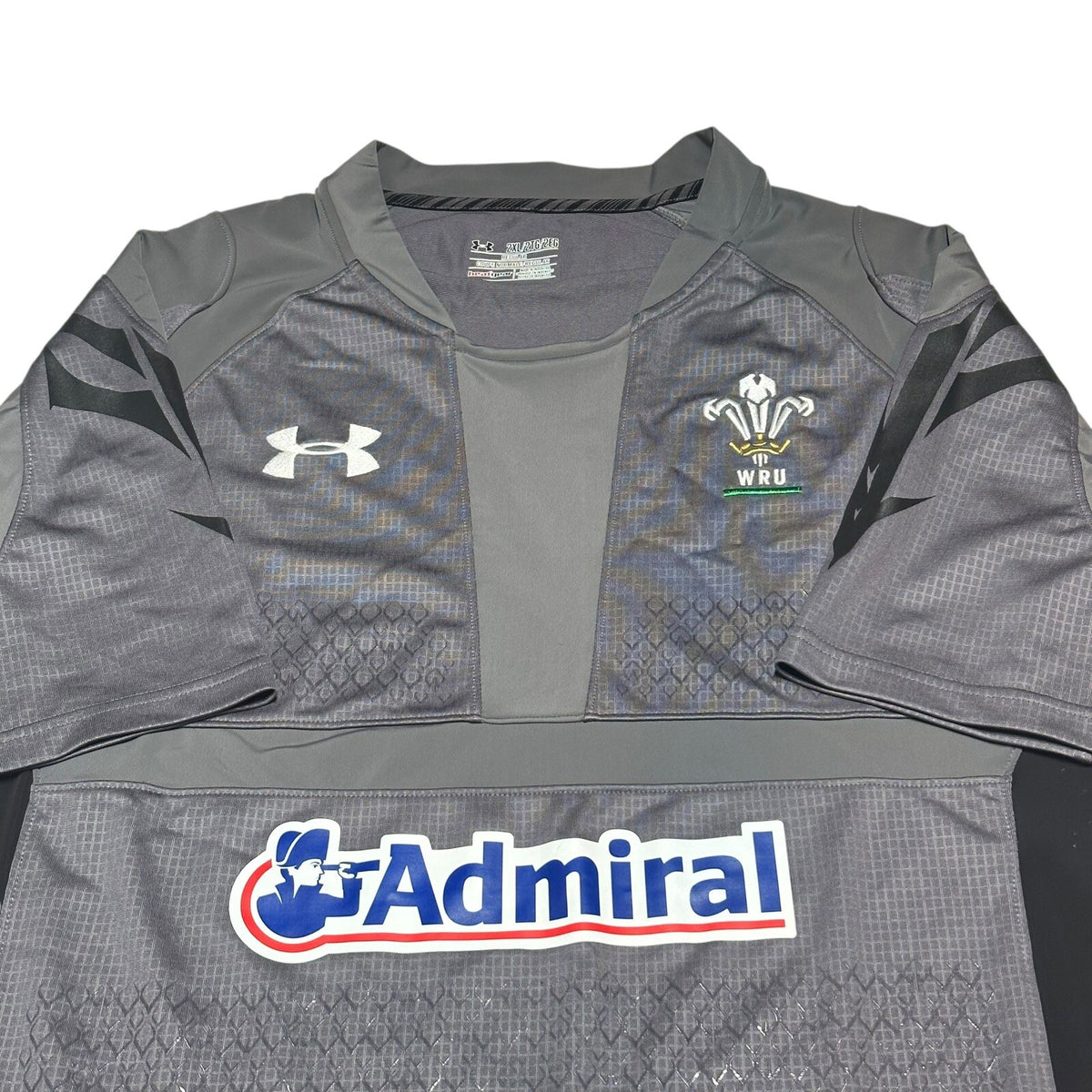WALES RUGBY UNION SHIRT JERSEY UNDER ARMOUR SIZE 2XL ADULT