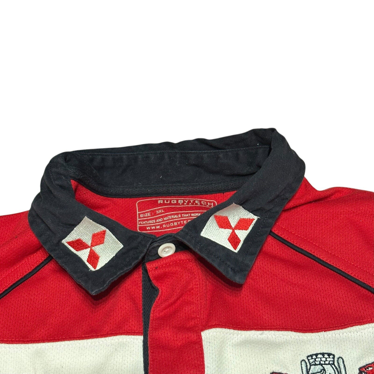 Gloucester Rugby Home Shirt 2009/2010 - Rugbytech Jersey 3XL