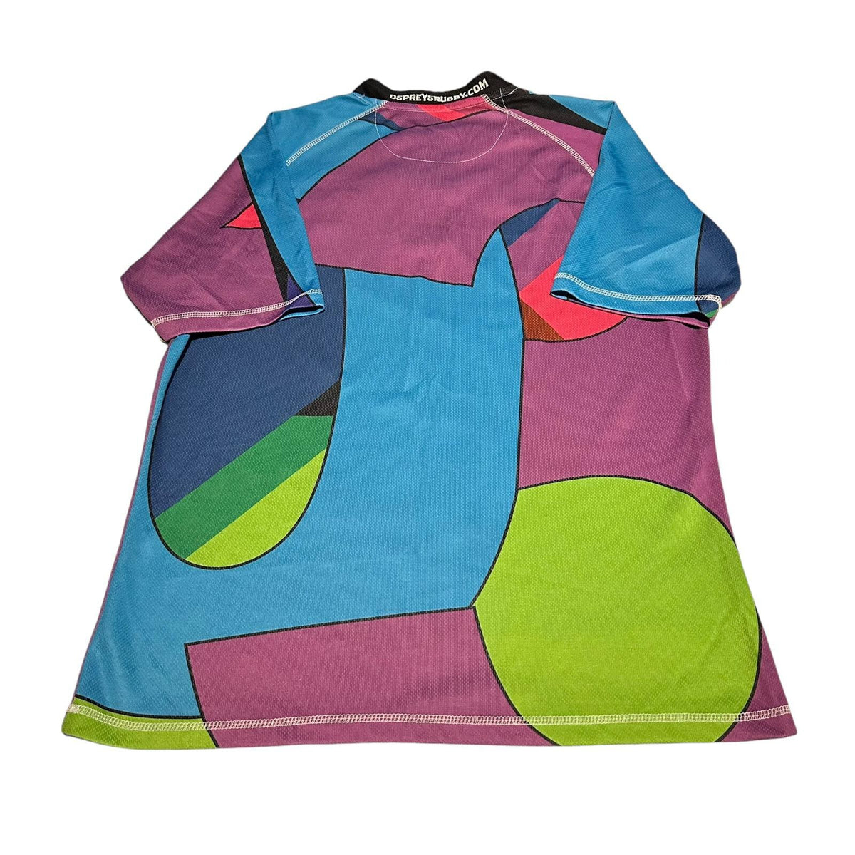 Ospreys Rugby Training Shirt 2010/2011 Kooga Large L Jersey Blue Purple Top B3H