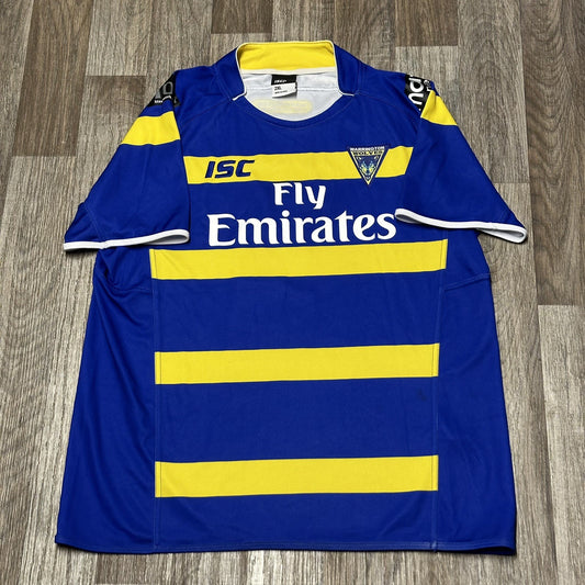 Warrington Wolves Super League 2015 Home Jersey XXL 2XL Adults #9 Clark
