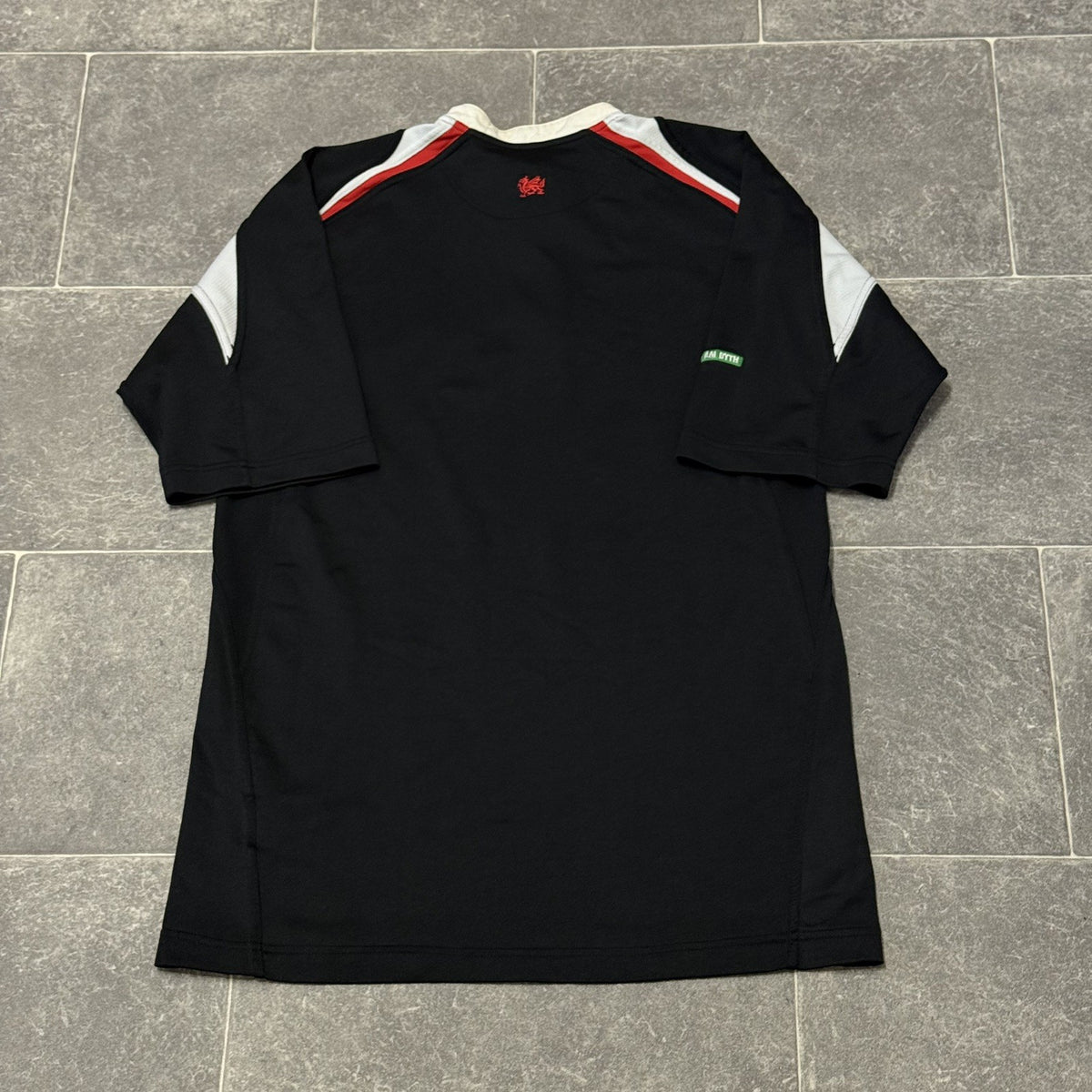 Wales Reebok Rugby 2005 125 Years Black Classic Jersey Small Adults Jersey
