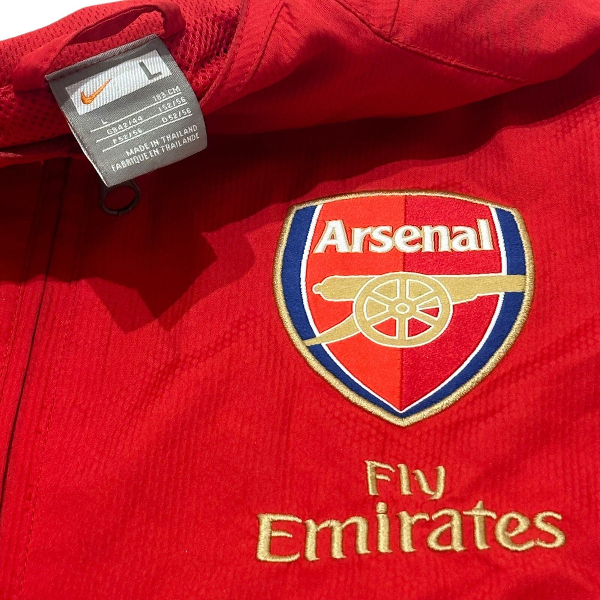 Nike Arsenal FC 2008 2009 Football Jacket Men’s Size L Large