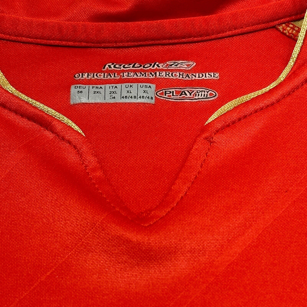 Reebok Liverpool 2005/2006 European Home Shirt XL Woman’s