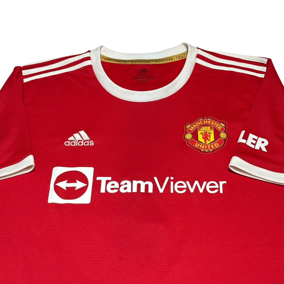 Manchester United Shirt Ronaldo 7 Home Kit 2021 2022 Adidas Jersey Size 2XL