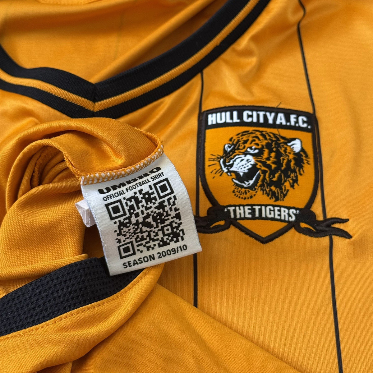 Hull City 2009/10 Home Football Shirt Umbro Soccer Jersey Size XXL