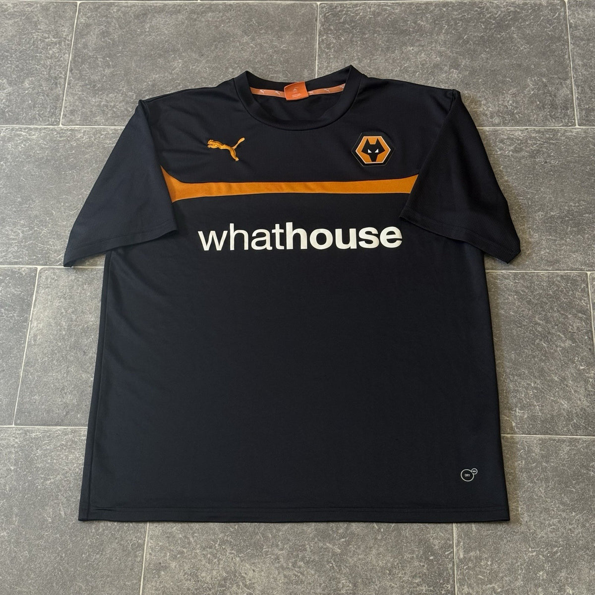 Wolverhampton Wanderers 2013-2014 Puma Football Shirt Jersey Men's XL