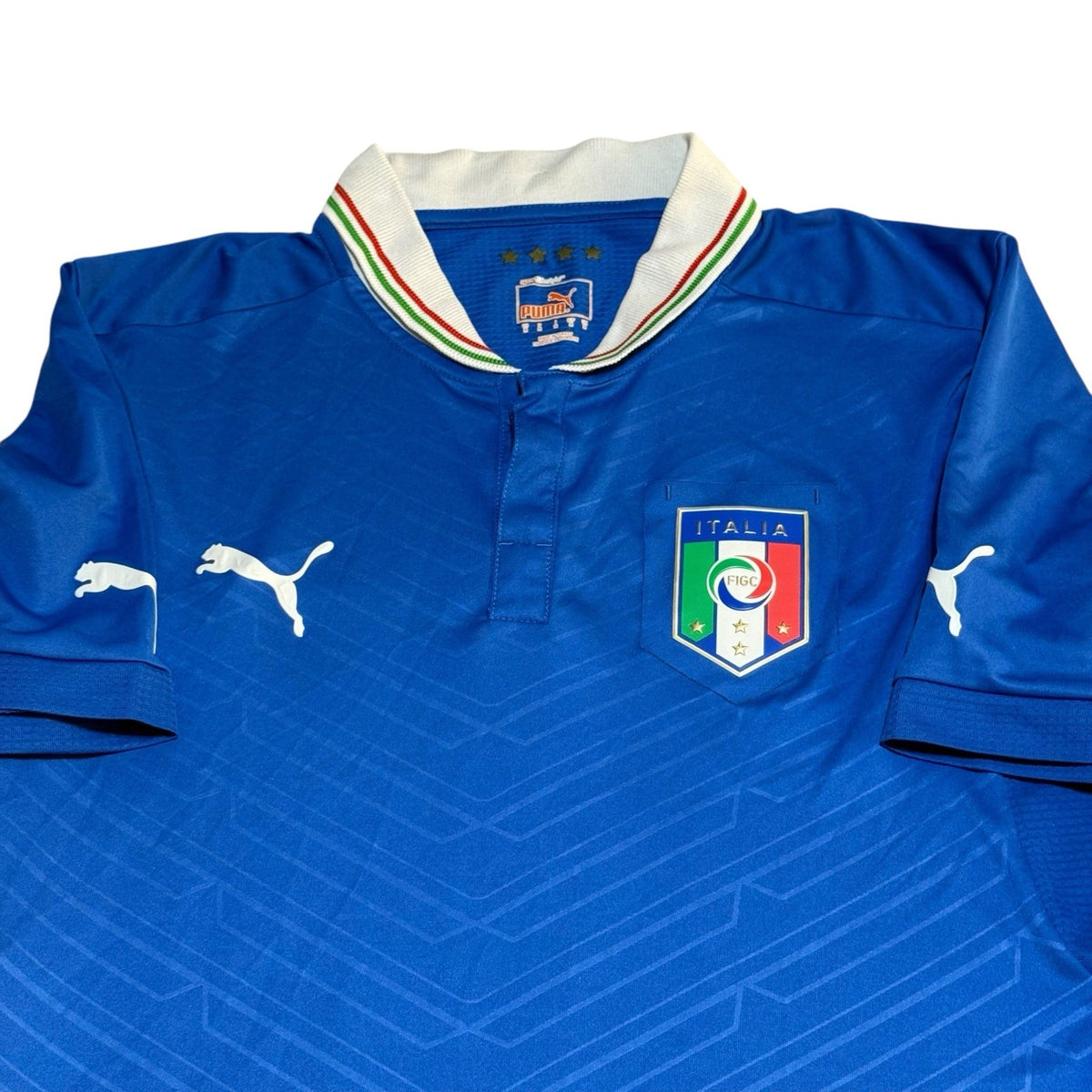 Italy Home Football Shirt 2012-13 Vintage Soccer Jersey Size Medium M