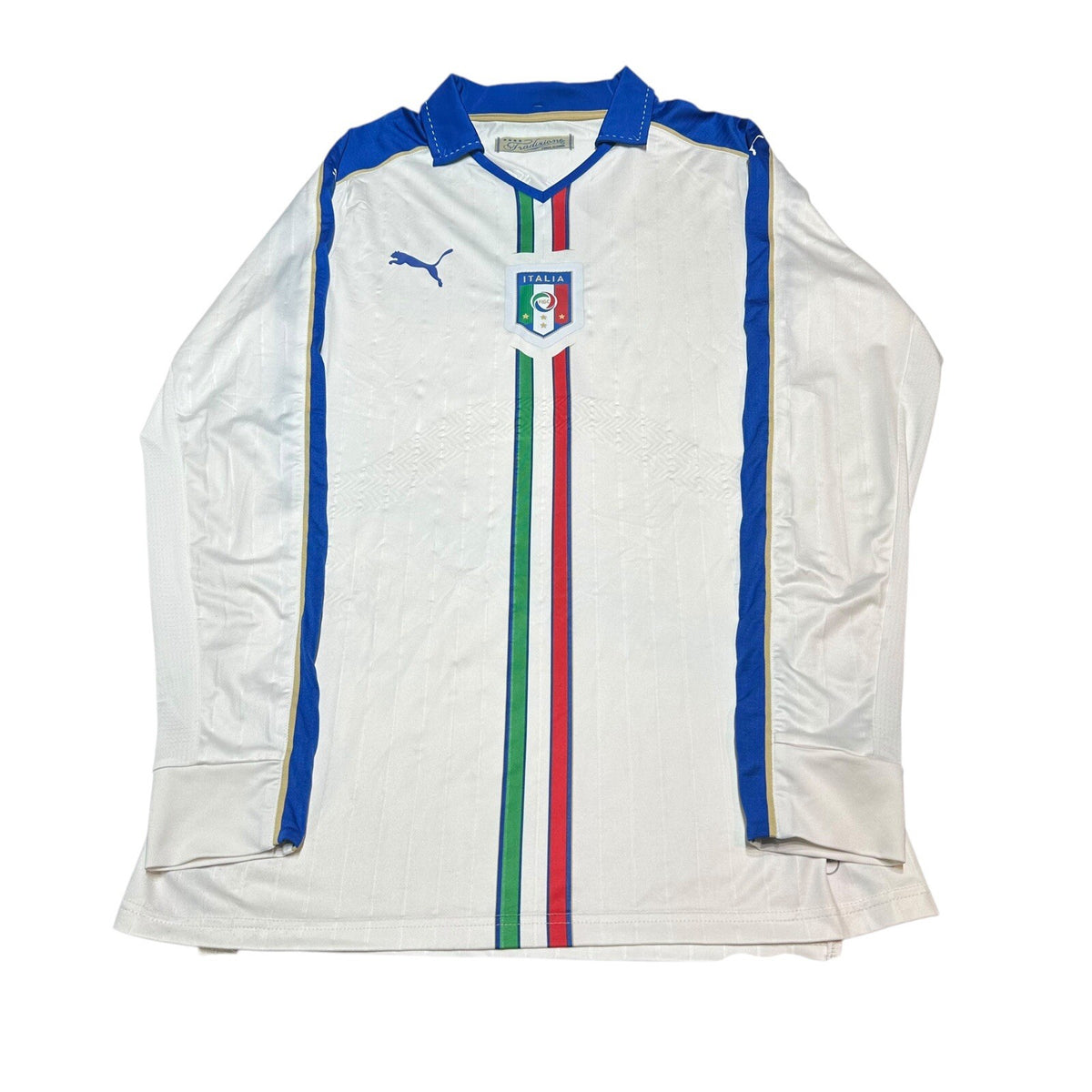 Puma Italy 2015/16 Away Long Sleeve Shirt Football Jersey XL Adult