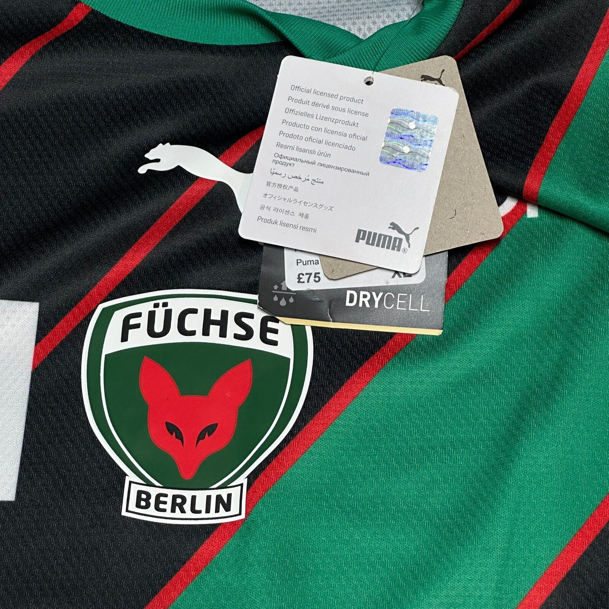 Puma Füchse Berlin Auswärtstrikot Füchse Away Shirt Handball Jersey XL BNWT