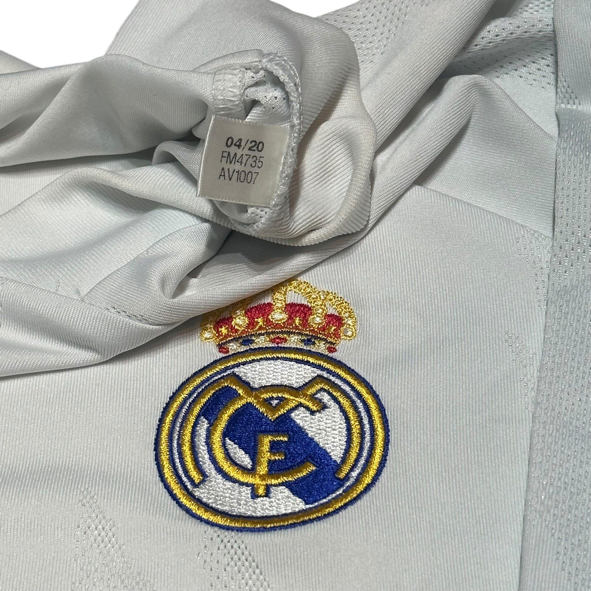 REAL MADRID 2020/2021 HOME SHIRT FOOTBALL ADIDAS SOCCER JERSEY SIZE L ADULT