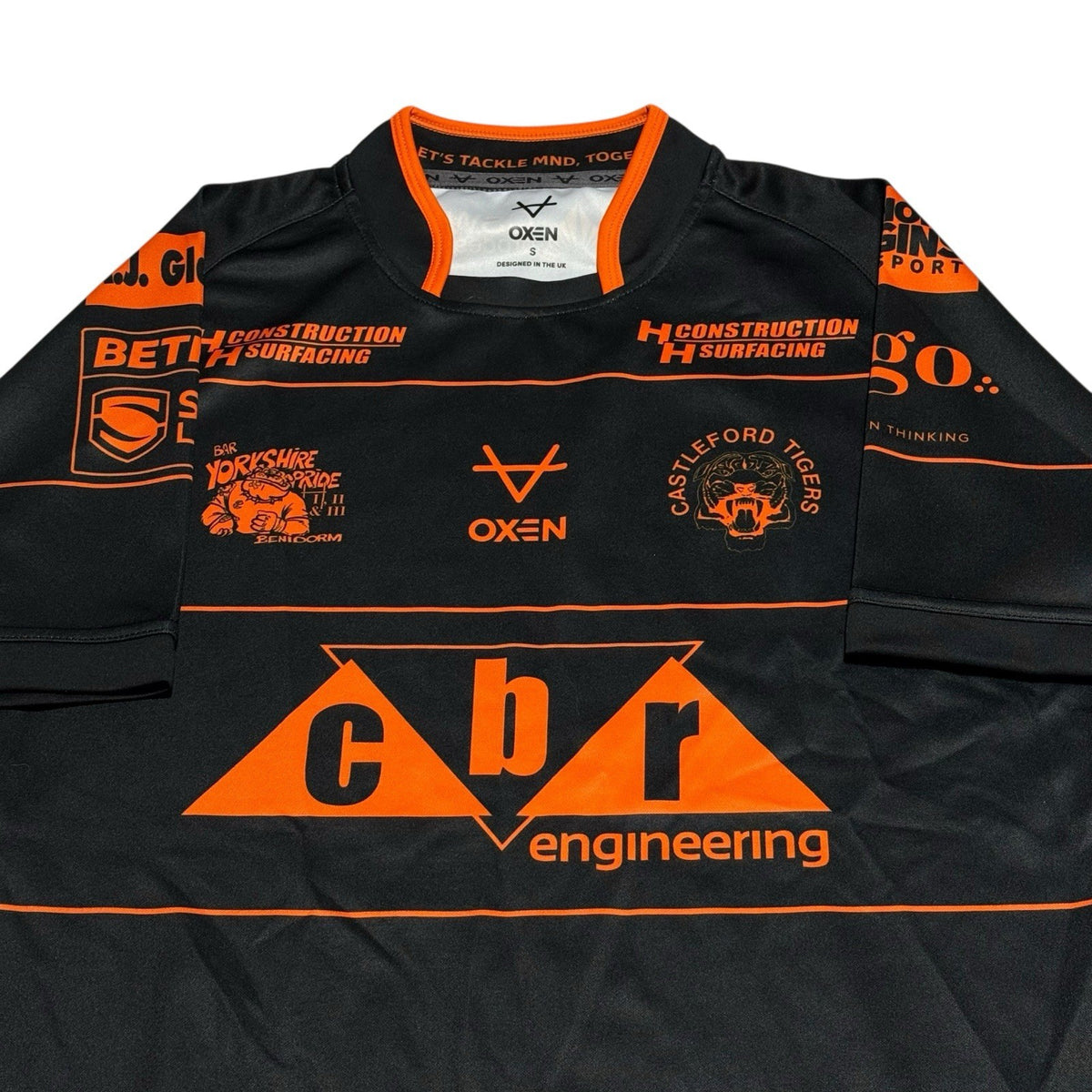 Castleford Tigers Rugby League Shirt Jersey Size Small