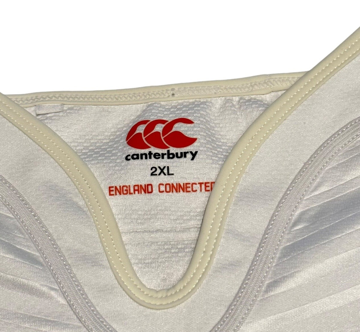 Canterbury England Rugby Shirt Mens XXL  O2  Short Sleeve Home